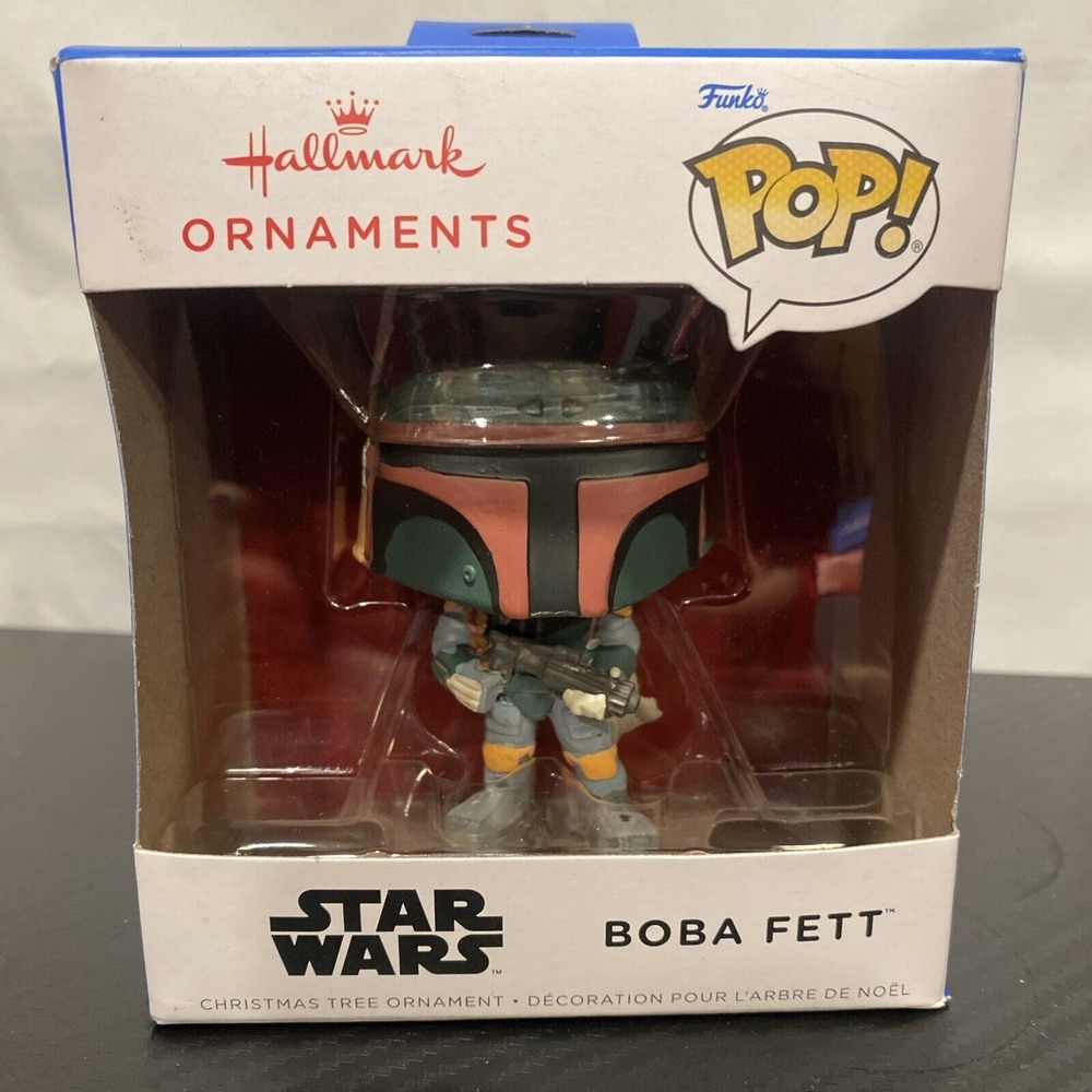 🔥 Hallmark Funko Pop Star Wars‎ "Boba Fett" Christmas Ornament Boba Fett NEW